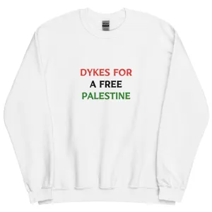 DYKES FOR A FREE PALESTINE sweatshirt