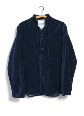 ERLING | Quilted Work Jacket | Velvet Indigo