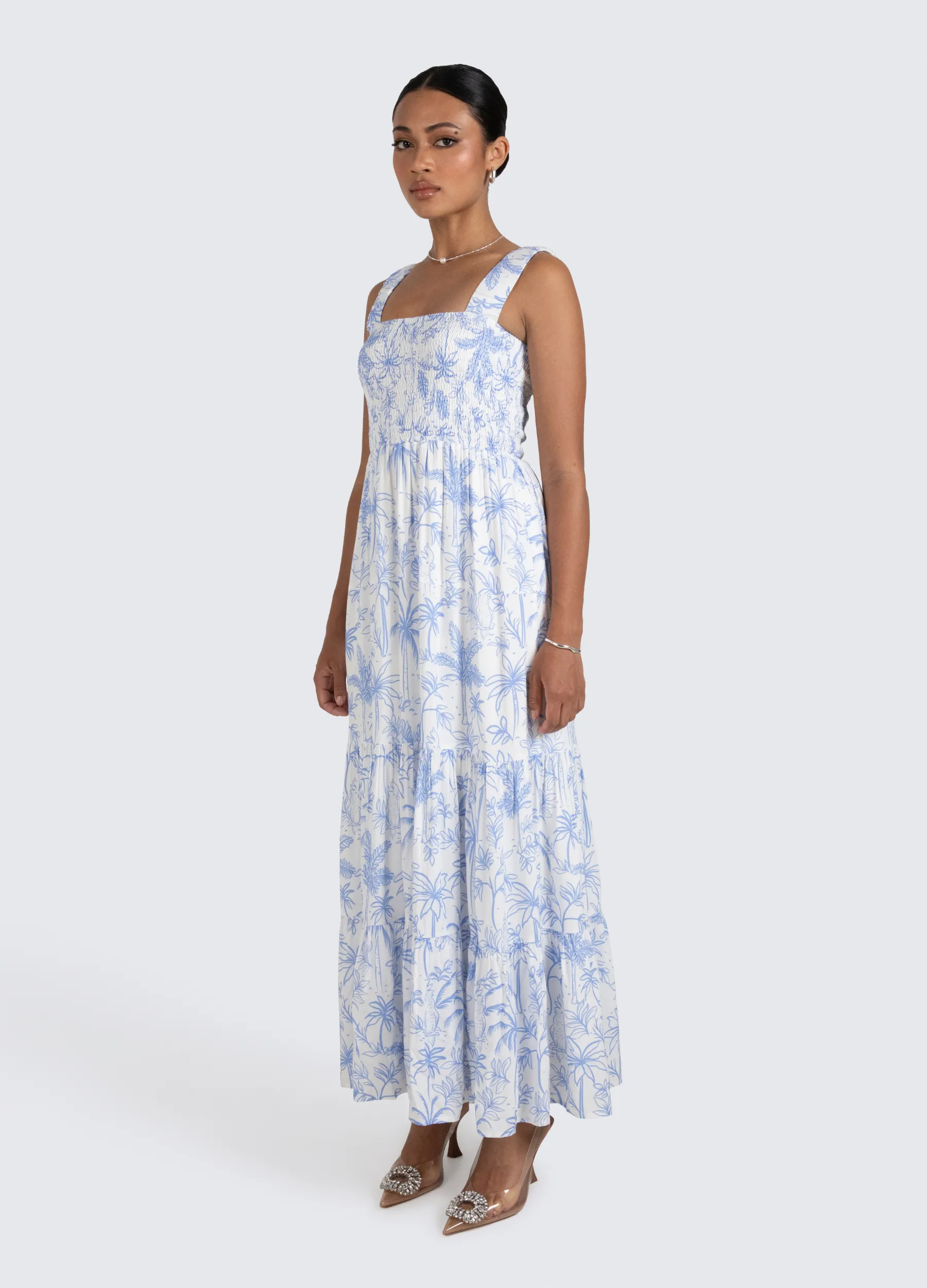 ESTL - Strappy Katerina Maxi Dress - Sentosa Print