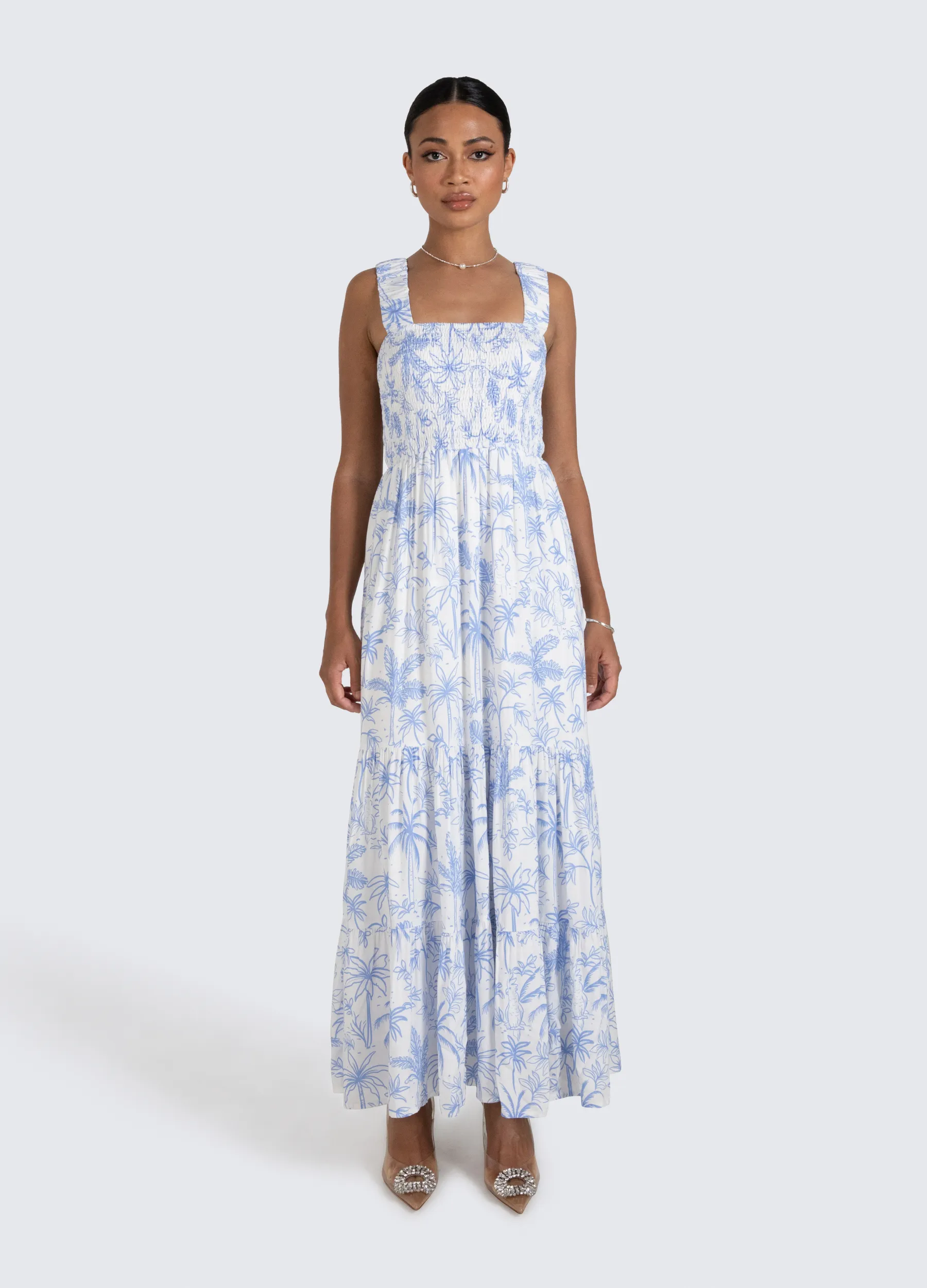 ESTL - Strappy Katerina Maxi Dress - Sentosa Print