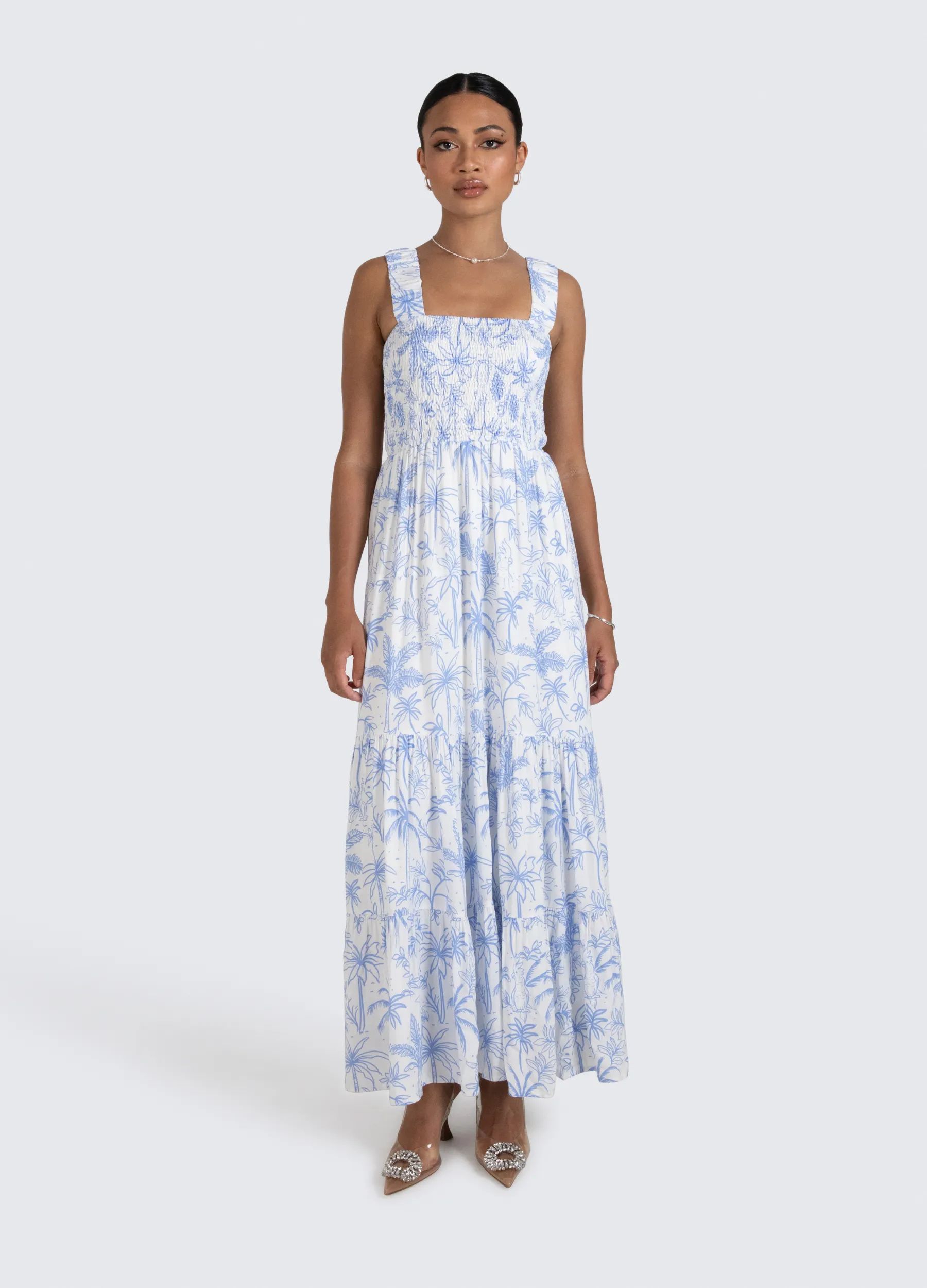 ESTL - Strappy Katerina Maxi Dress - Sentosa Print