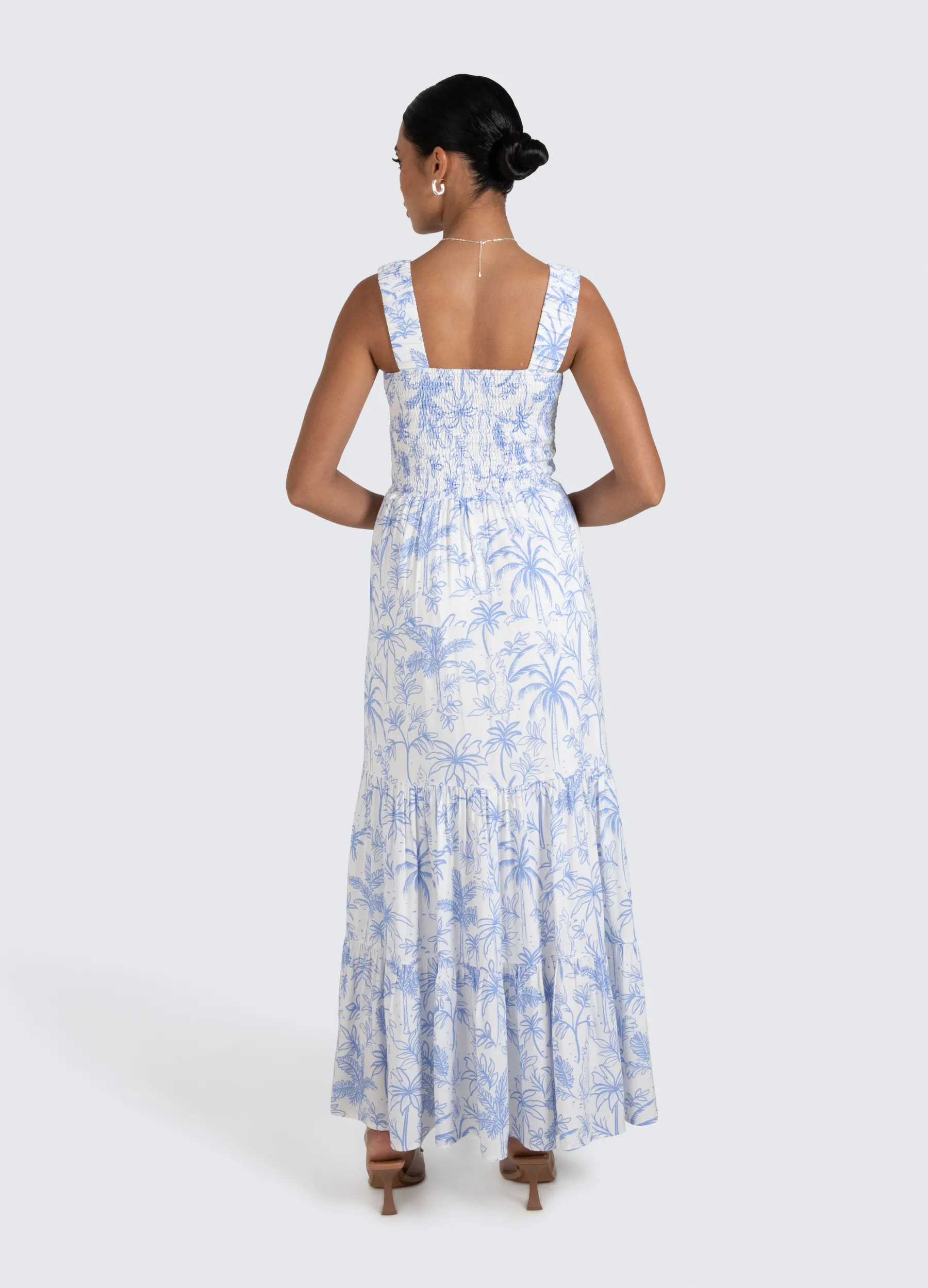 ESTL - Strappy Katerina Maxi Dress - Sentosa Print