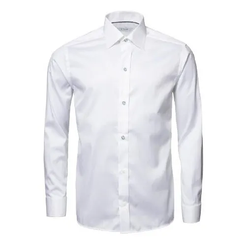 ETON Signature Twill Shirt WHITE