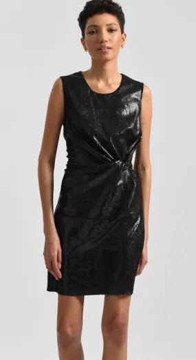 Faux leather Dress