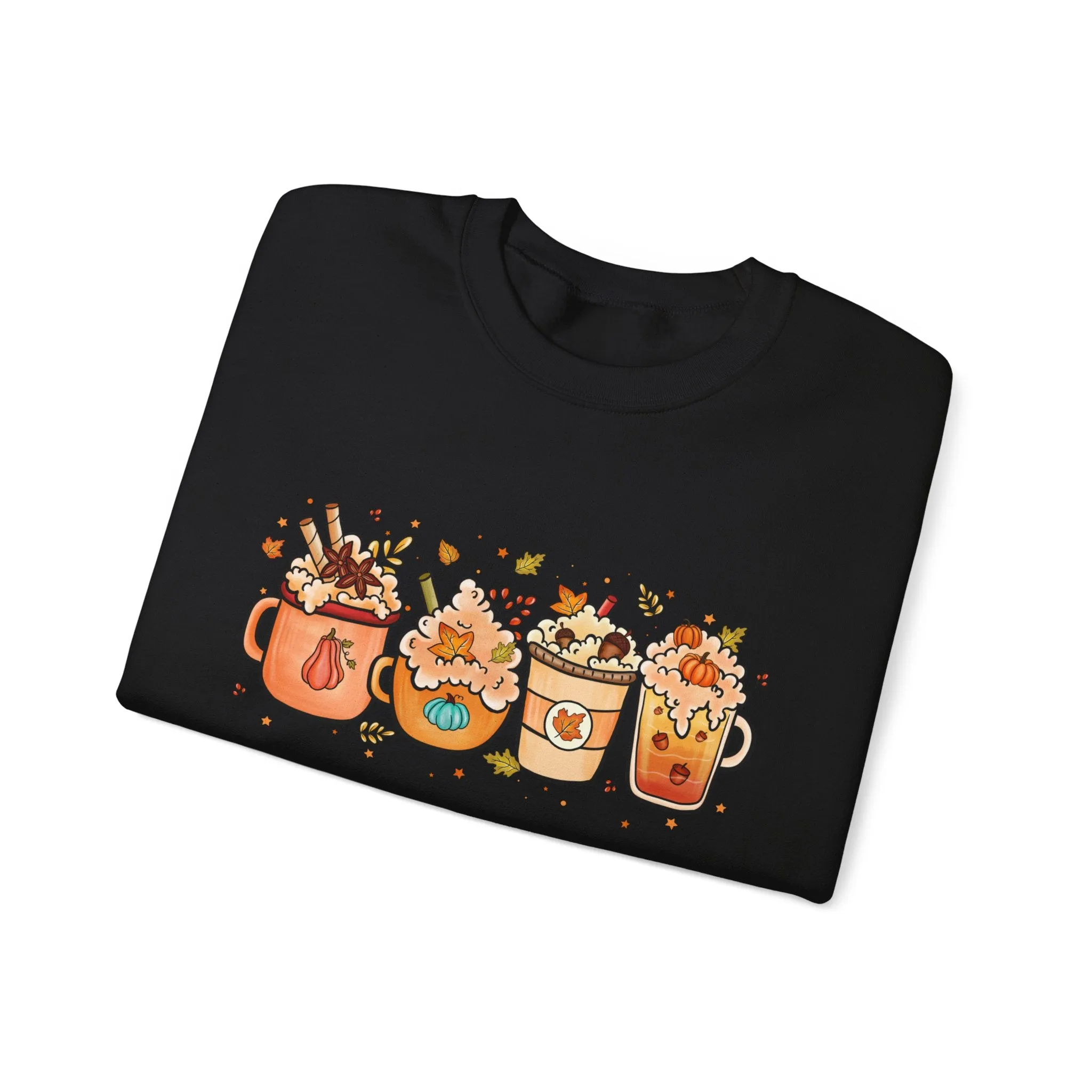 Festive Fall Drinks Sweatshirt