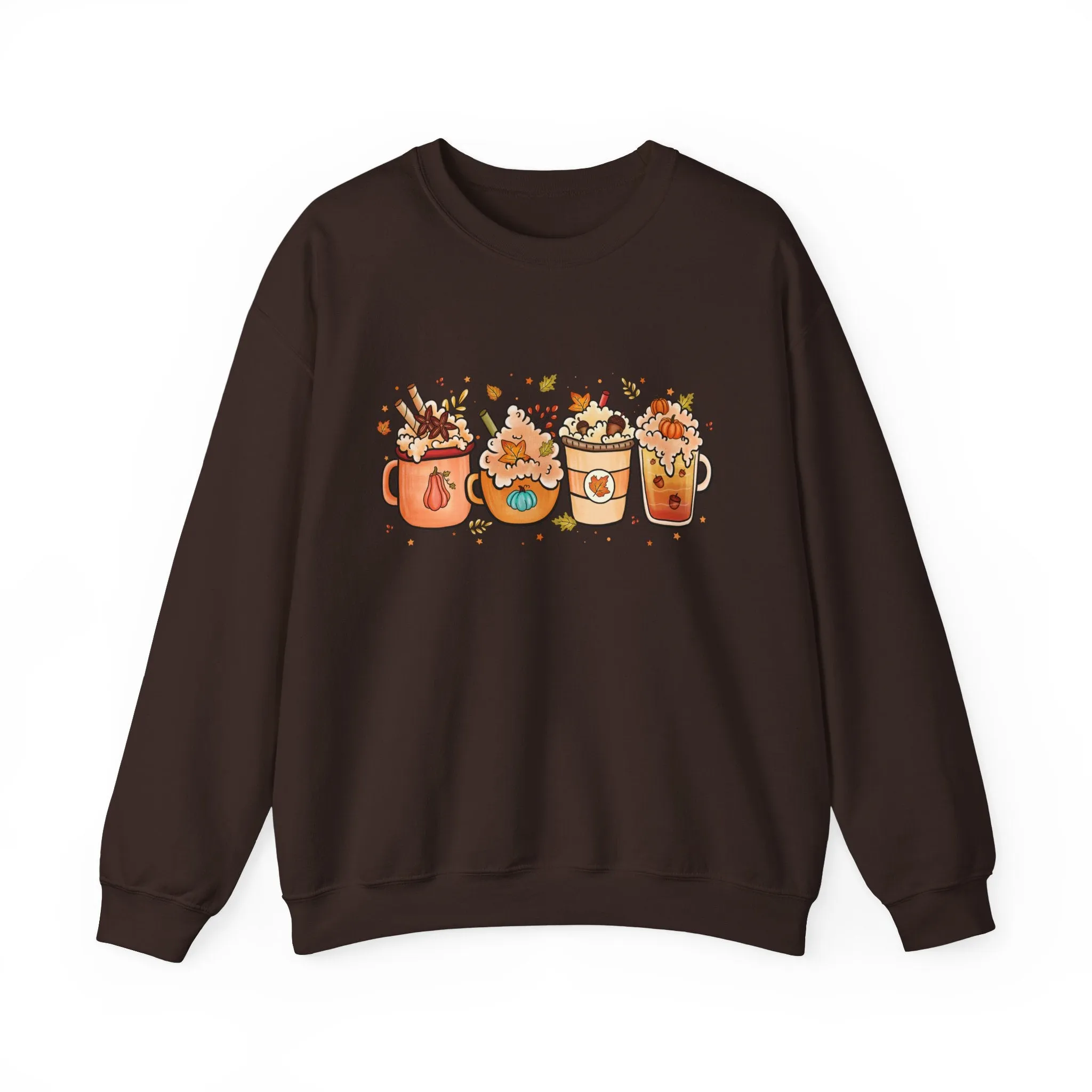 Festive Fall Drinks Sweatshirt