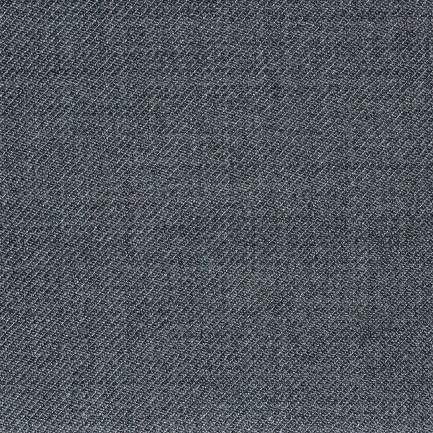 Flannel Grey Twill Super 100's Wool Blend Suiting