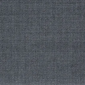 Flannel Grey Twill Super 100's Wool Blend Suiting