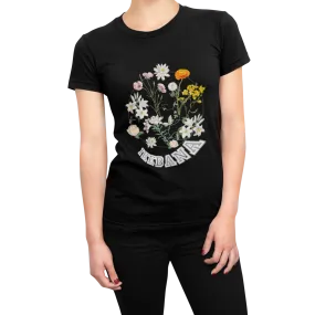 Floral Design T Shirt for Women D71