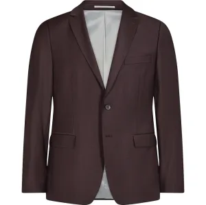 Ford Wool Suit Blazer - BUR Burgundy