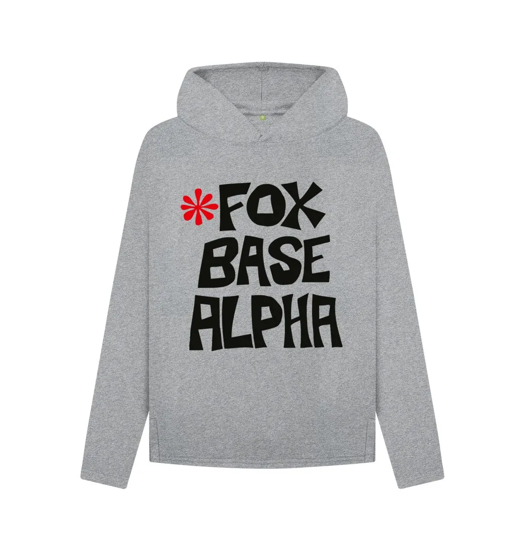 Fox Base Alpha relaxed fit hoodie