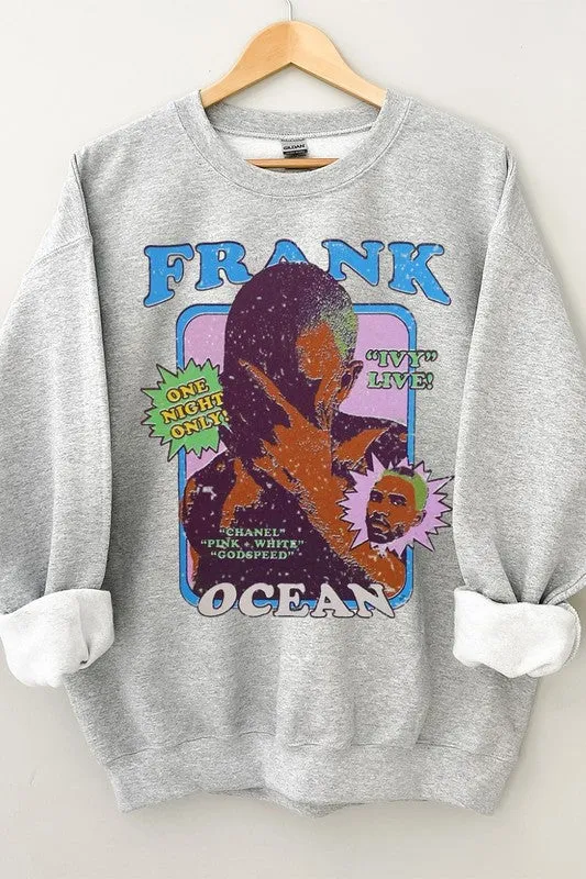 Frank Ocean Crew Sweatshirt H. Grey