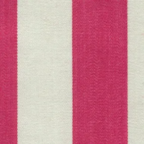 Fuchsia and White Blazer Stripe Jacketing by Holland & Sherry