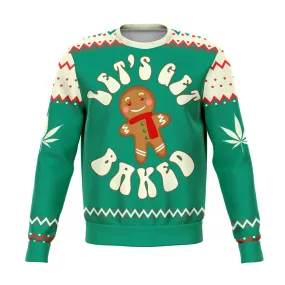 Get Baked Funny Ugly Christmas Sweater