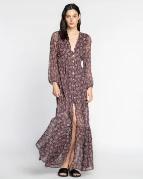 Gianna Buttoned Maxi Dress