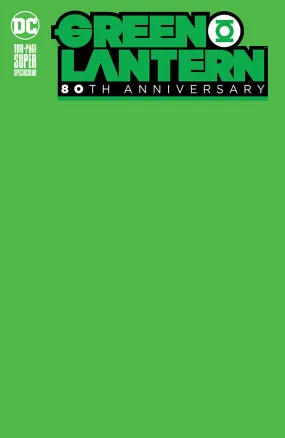 GREEN LANTERN 80TH ANNIV 100 PAGE SUPER SPECT #1 BLANK VAR