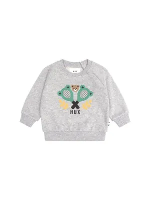 Grey Marle Tennis Hux Sweatshirt