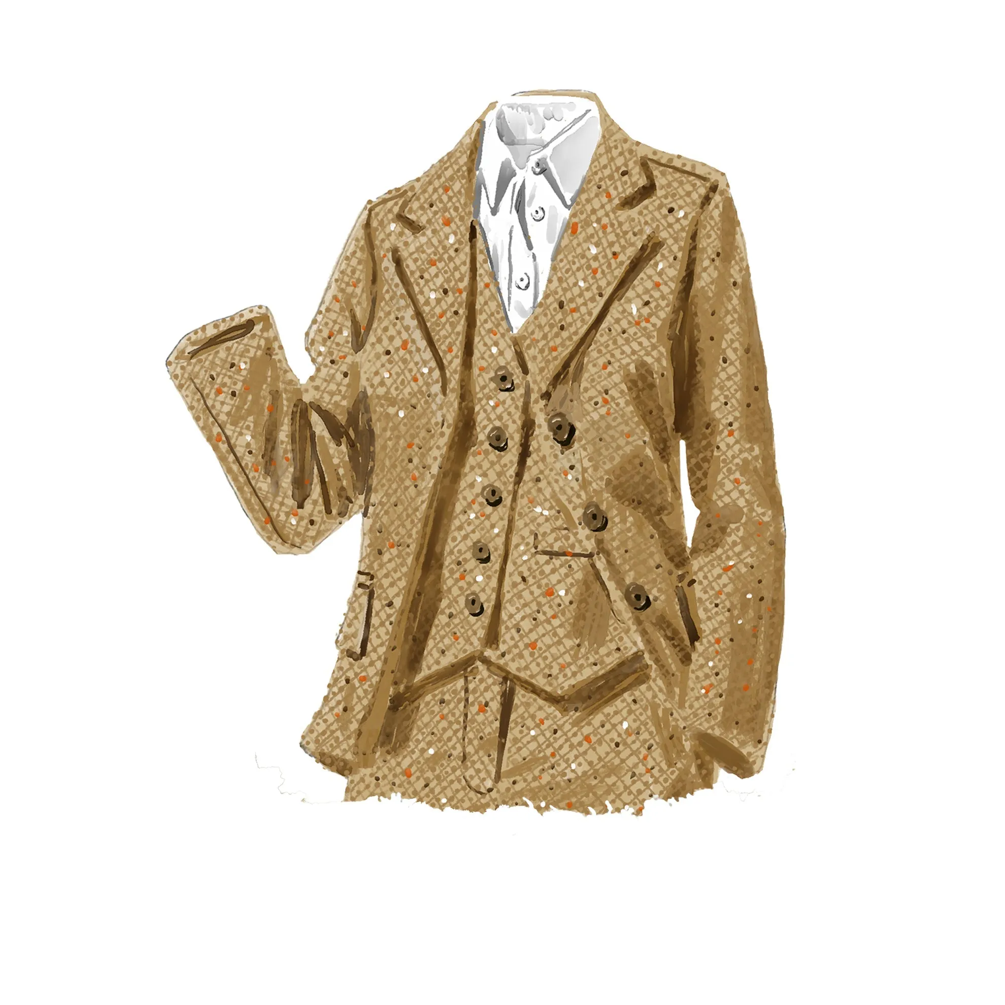 Her Tweed Blazer