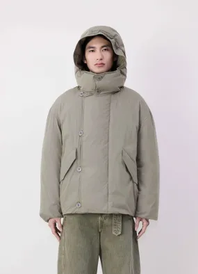 HOODED PUFFER BLOUSON