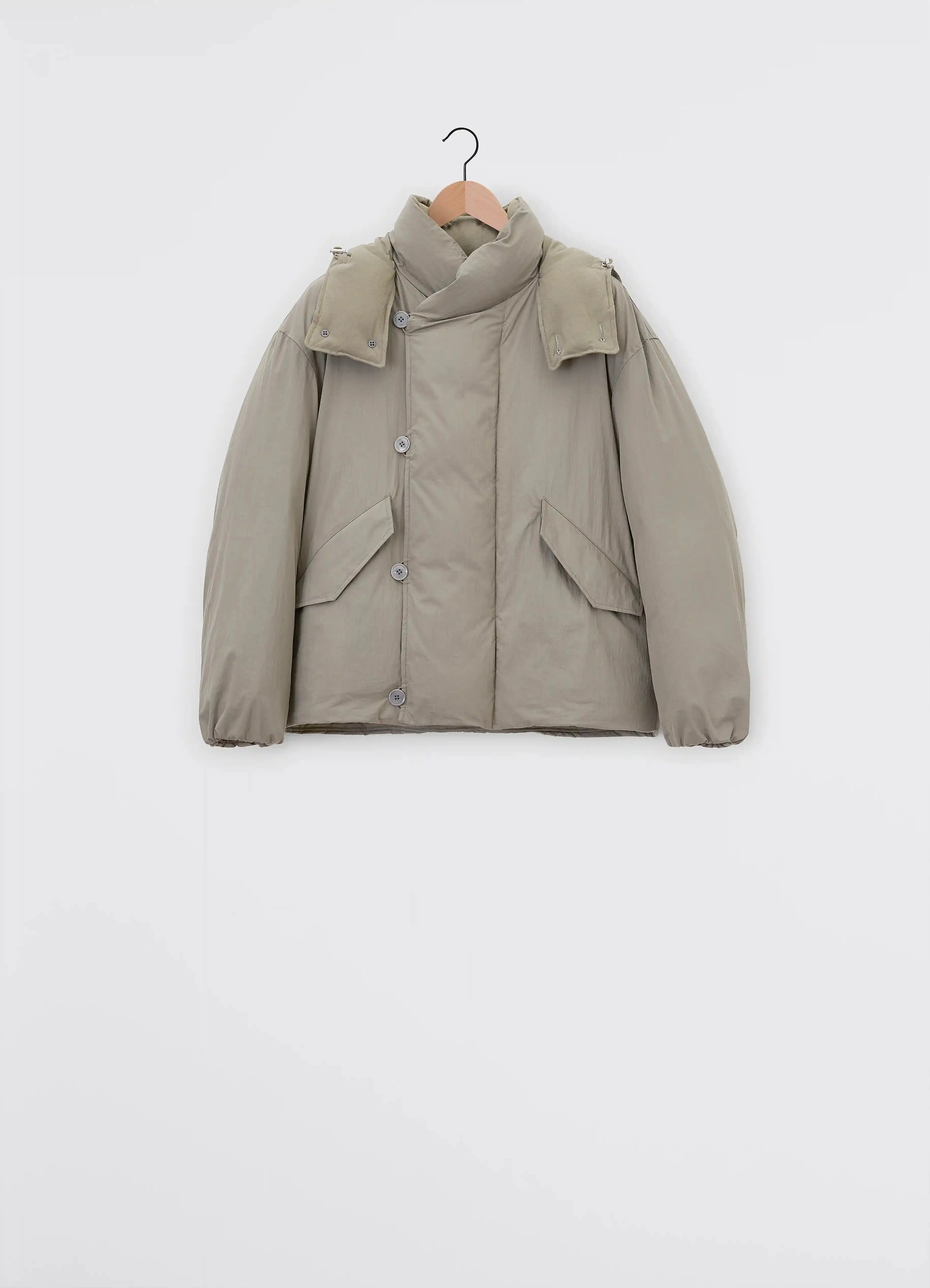 HOODED PUFFER BLOUSON