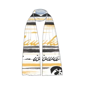 Iowa Hawkeyes Wave Scarf