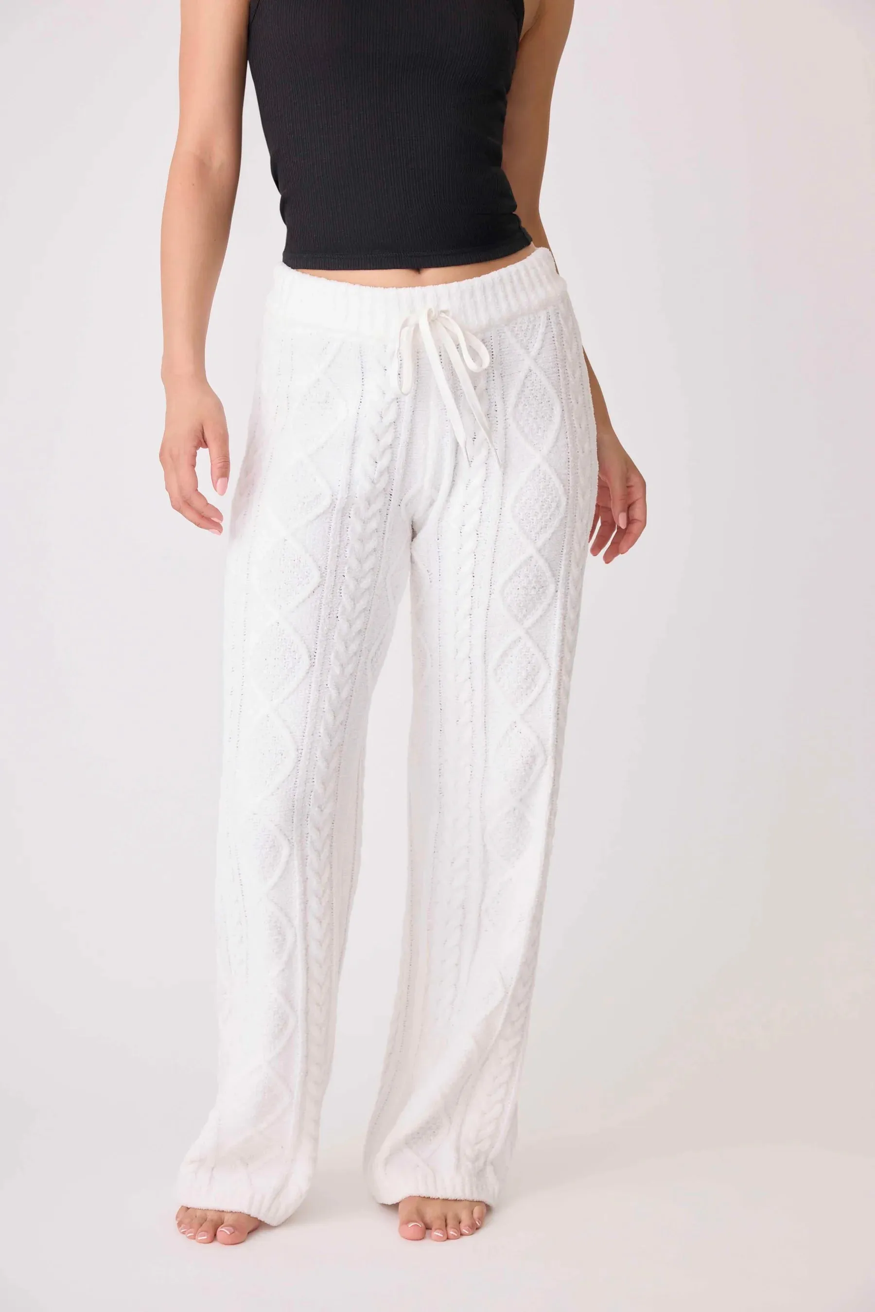 Ivory Cable Pant