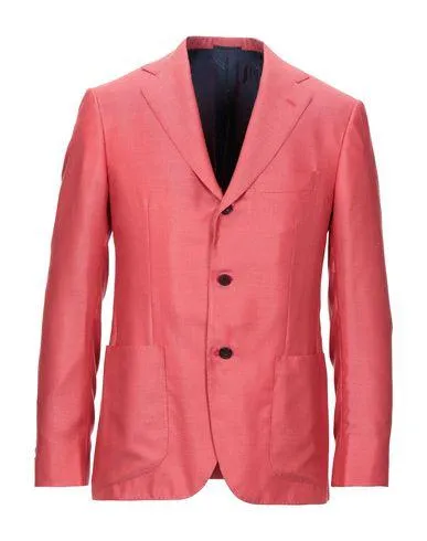 Kiton Man Blazer Red 38 suit