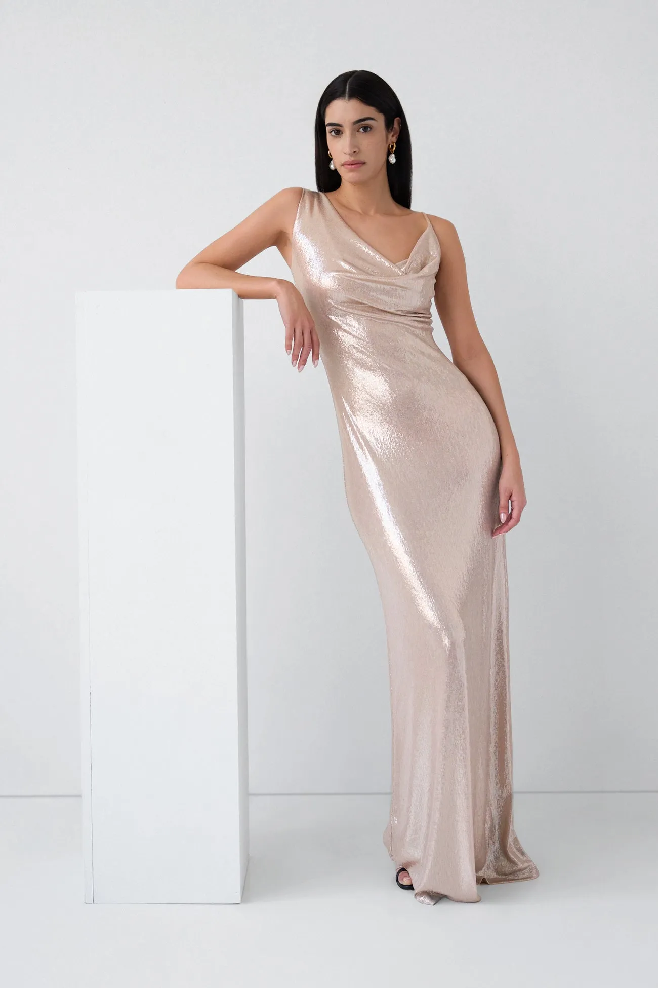 Liberty Metallic Gown