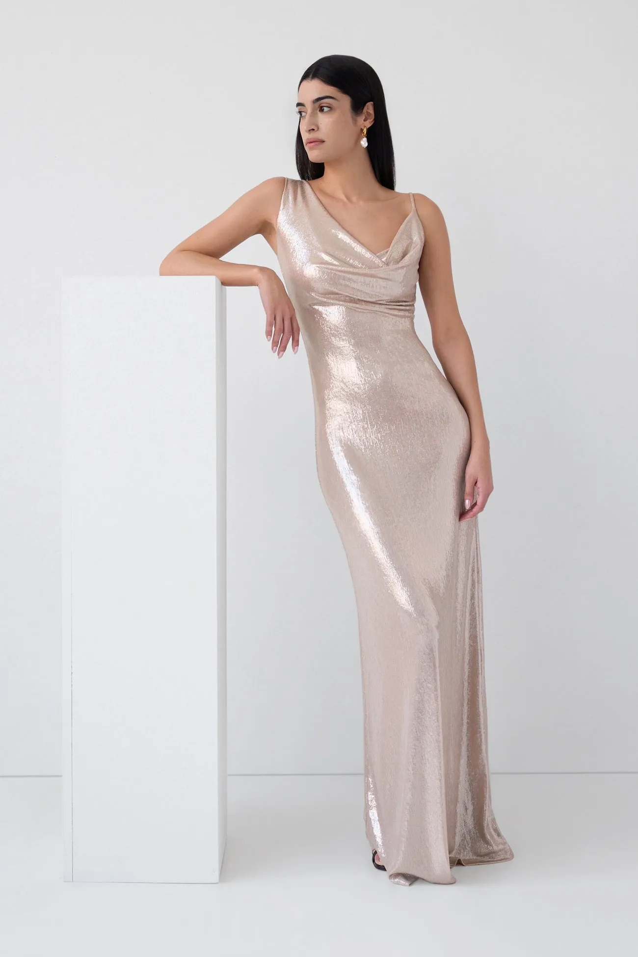 Liberty Metallic Gown