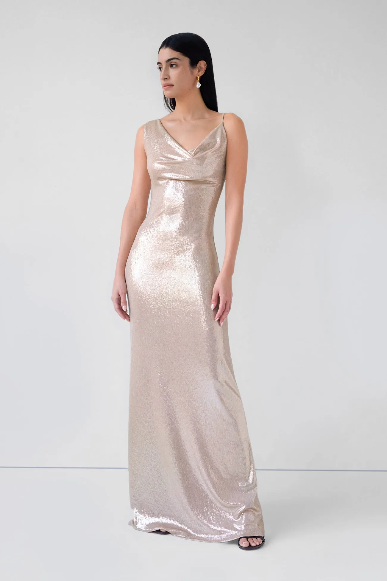 Liberty Metallic Gown