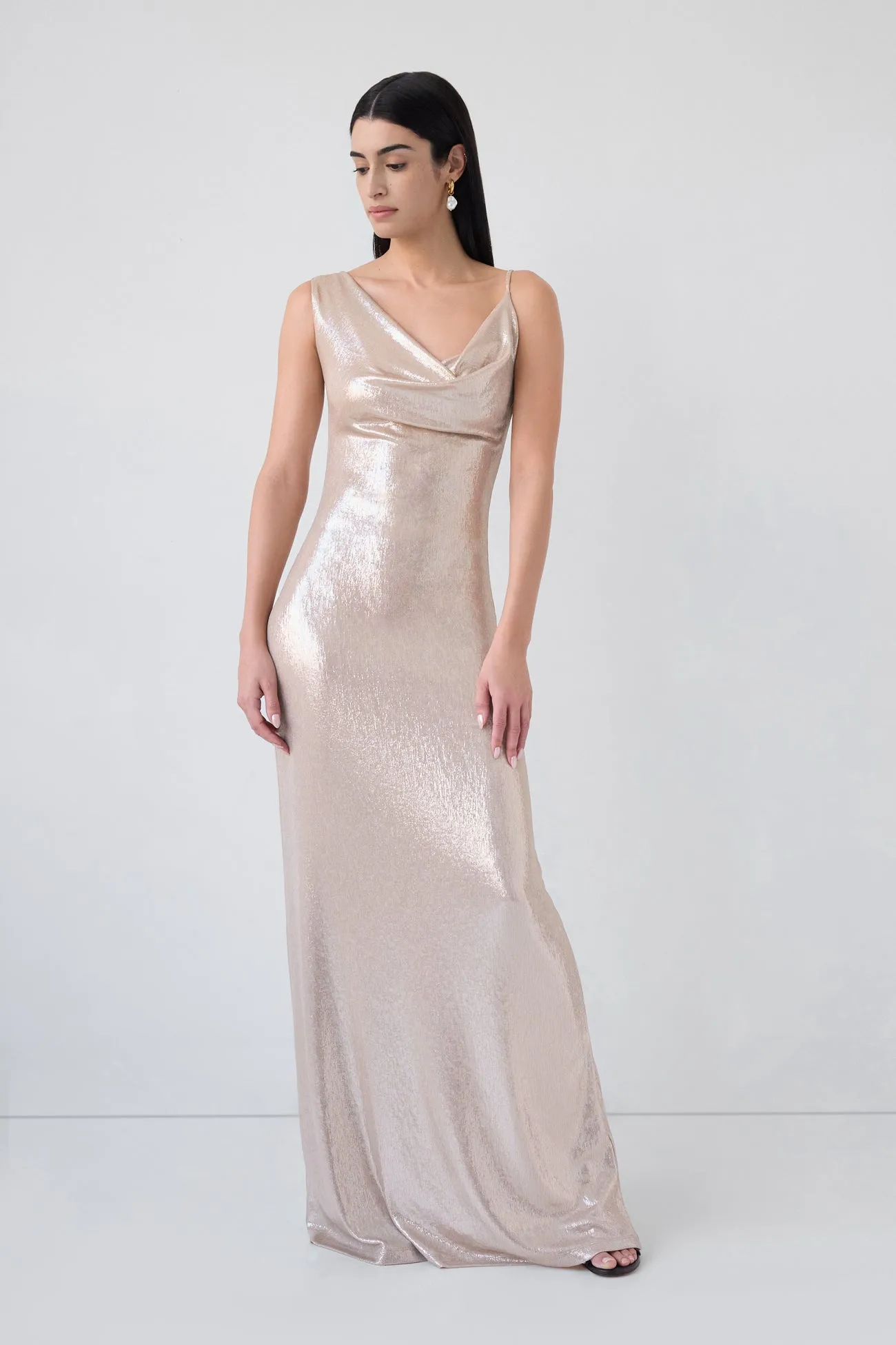 Liberty Metallic Gown