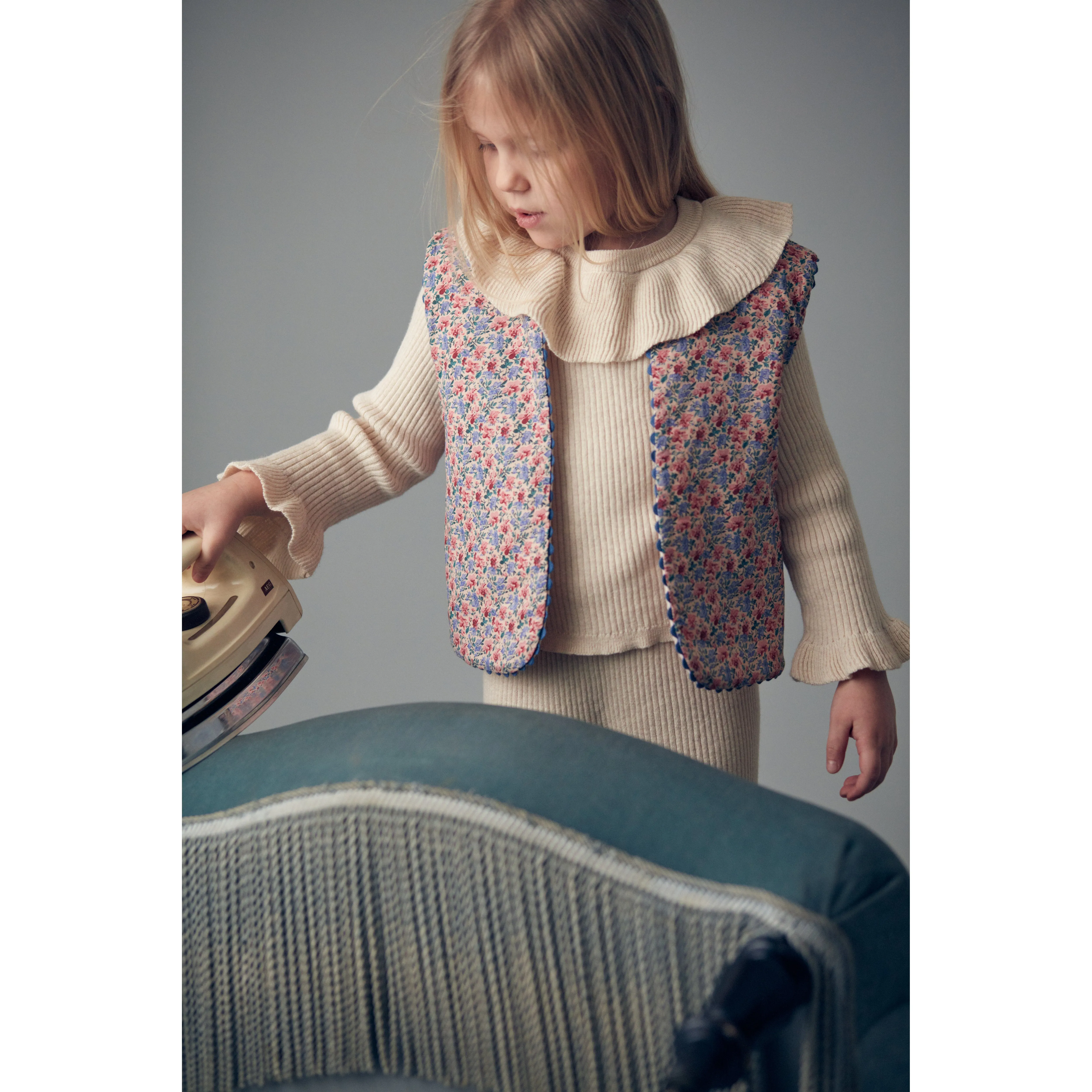 Louise Misha Vest Joy - Mini Corduroy - Blush