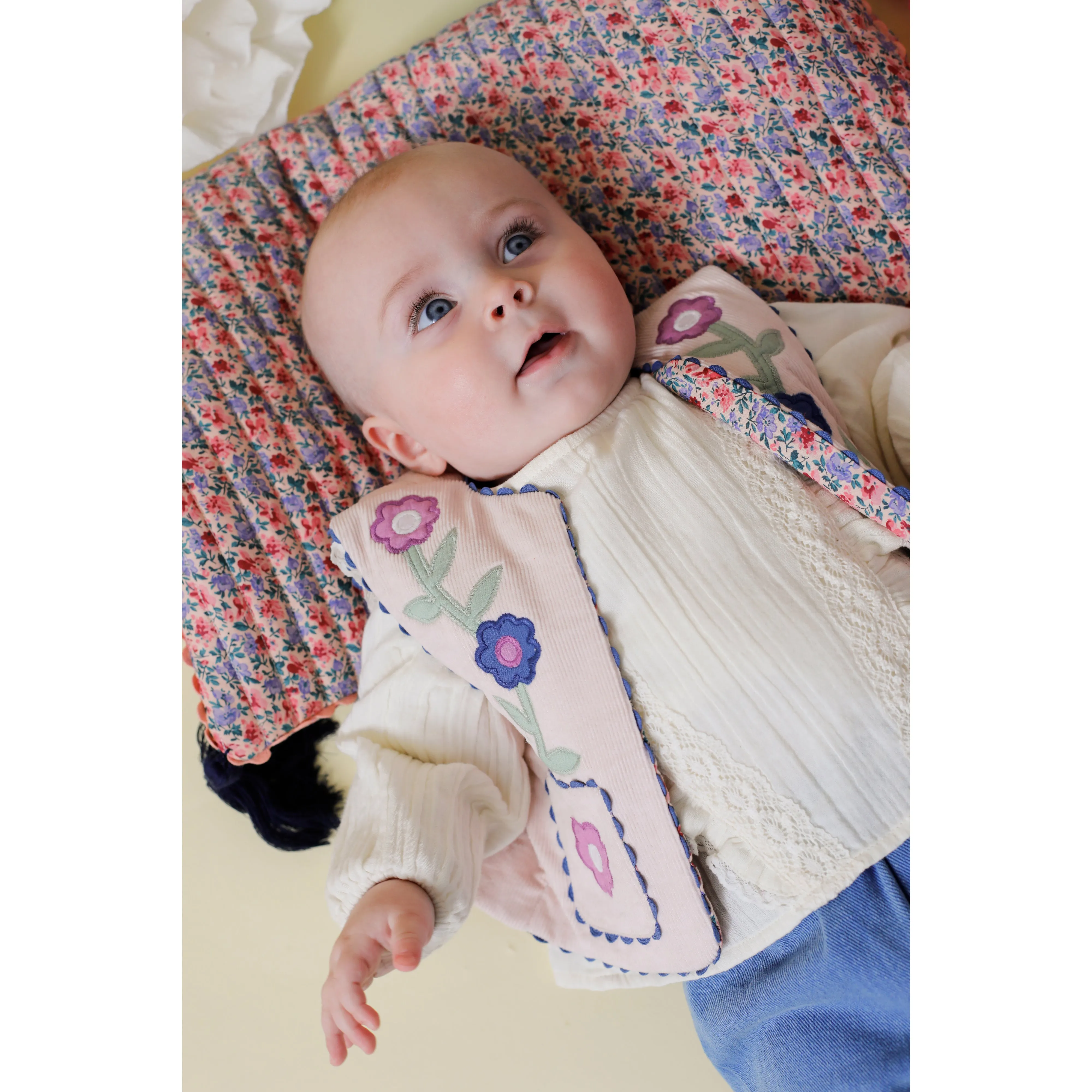 Louise Misha Vest Joy - Mini Corduroy - Blush