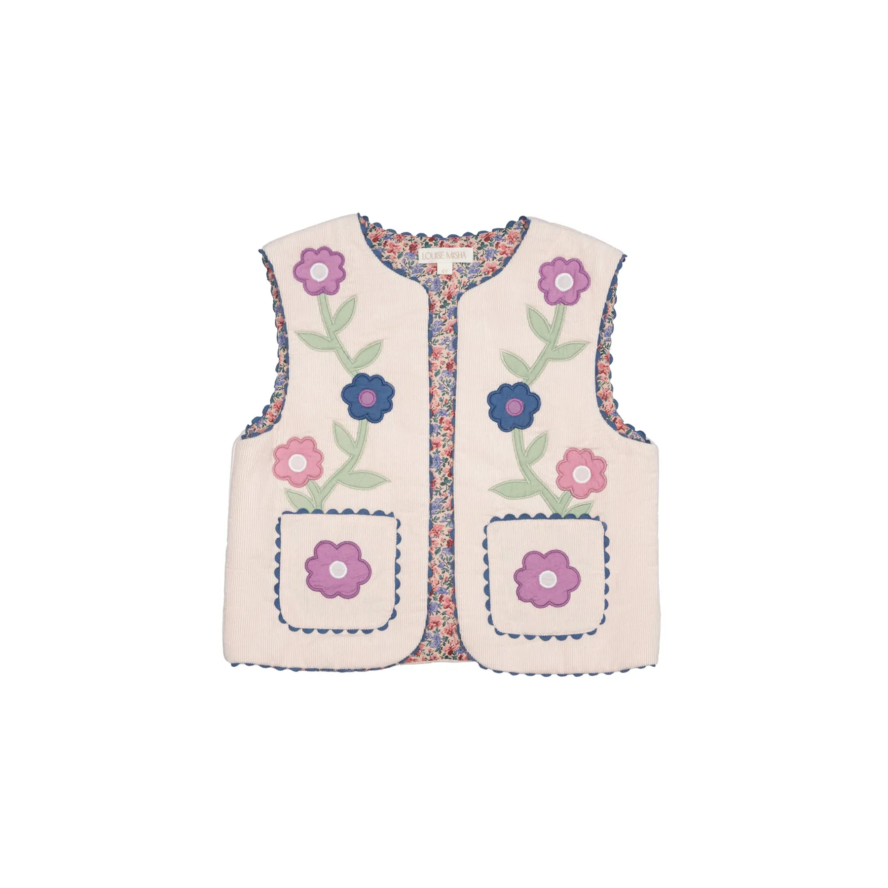 Louise Misha Vest Joy - Mini Corduroy - Blush