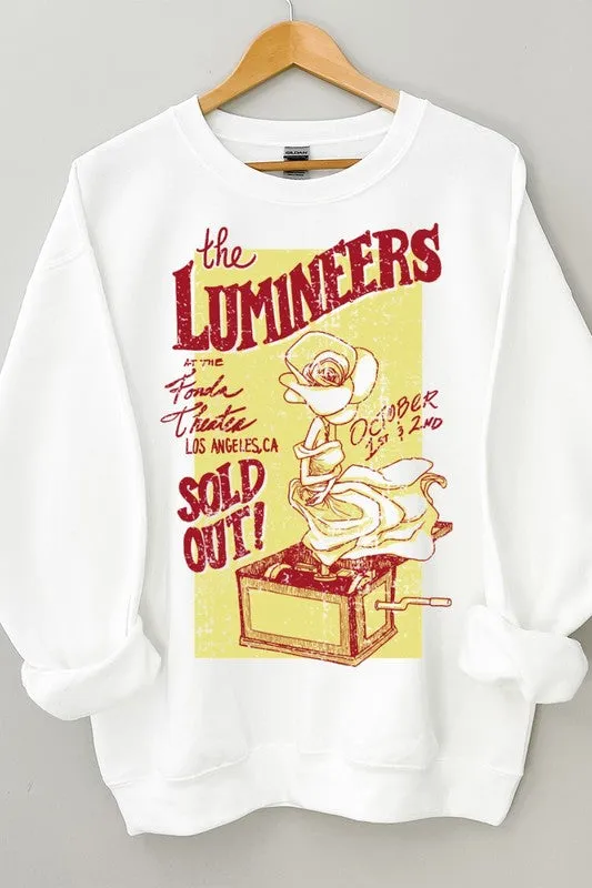 Lumineers Crew Sweatshirt White