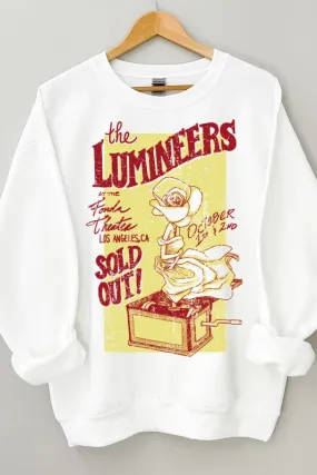 Lumineers Crew Sweatshirt White