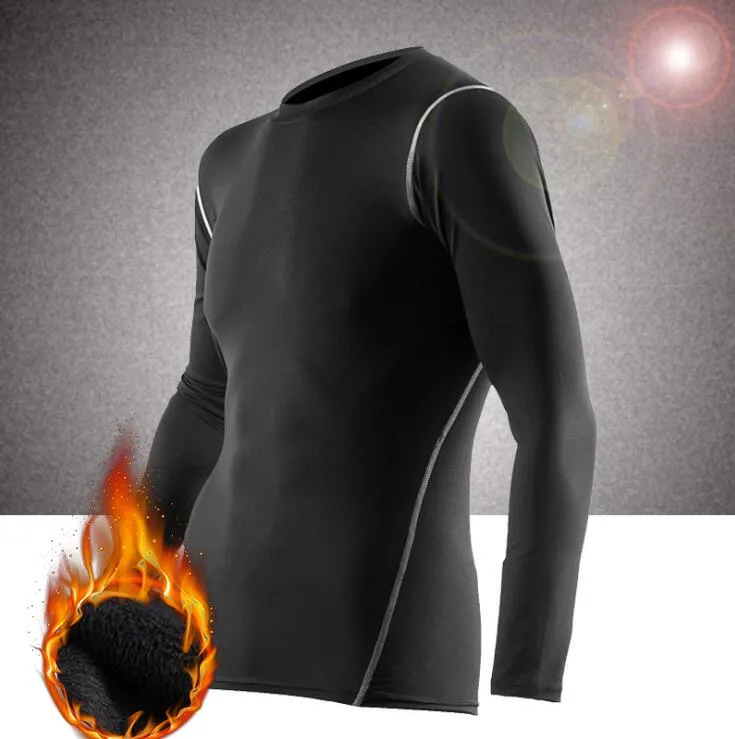 Men's Winter Thermal Underwear Pant  Top Quick Dry Warm Long Johns With Velvet Male Warm Fitness Thermo Underwear Set