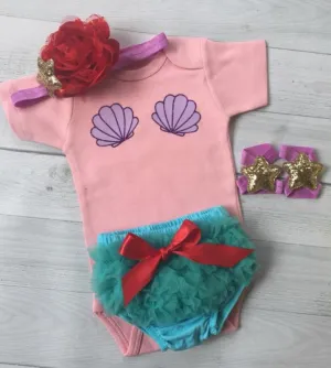 Mermaid Princess Baby Costume