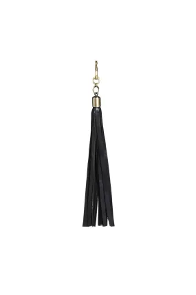 Nina Leather Ponytail Tassel