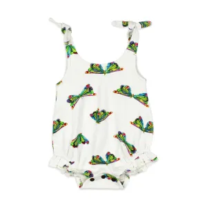 Organic Ruffle Bodysuit, Butterfly