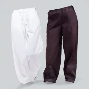 Parachute Pant Brown & White Combo