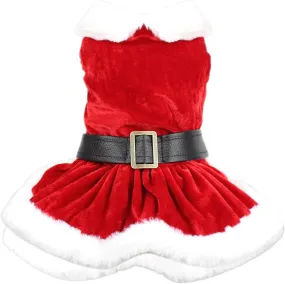 Pet Christmas Winter Dress