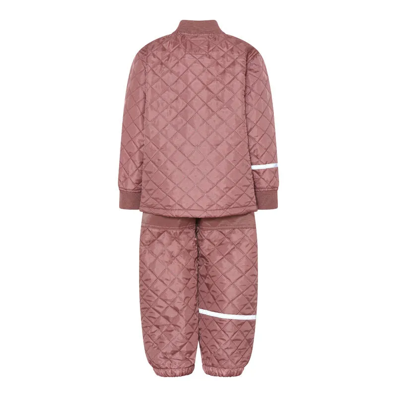 Quilted Thermal Set: Burlwood