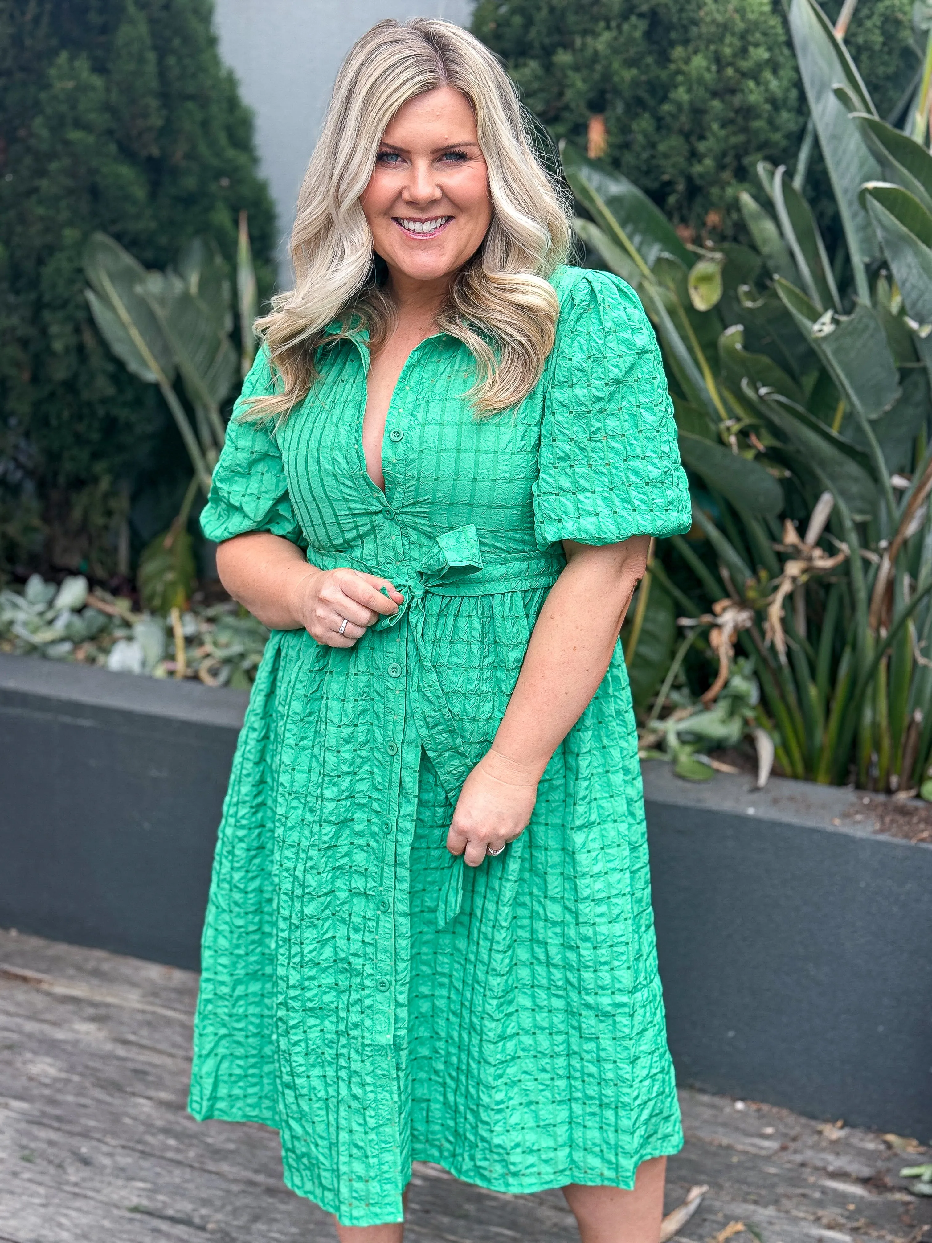 Rachel Dress - Green