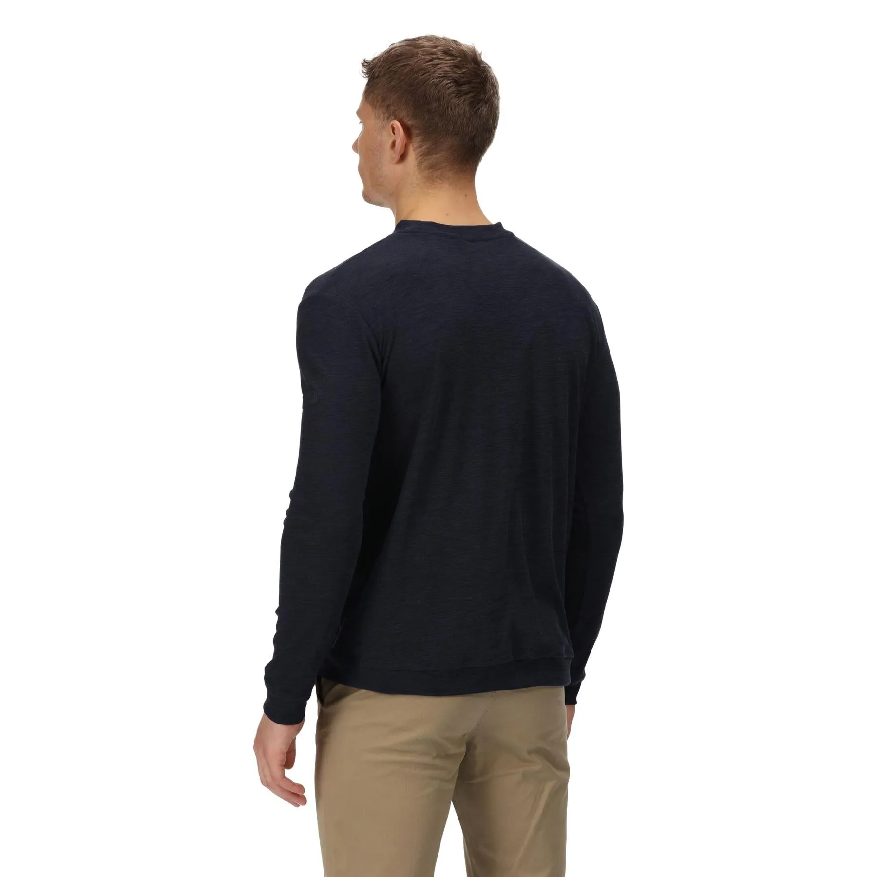 Regatta Leith Mens Crew Neck Sweatshirt Top Crew Neck