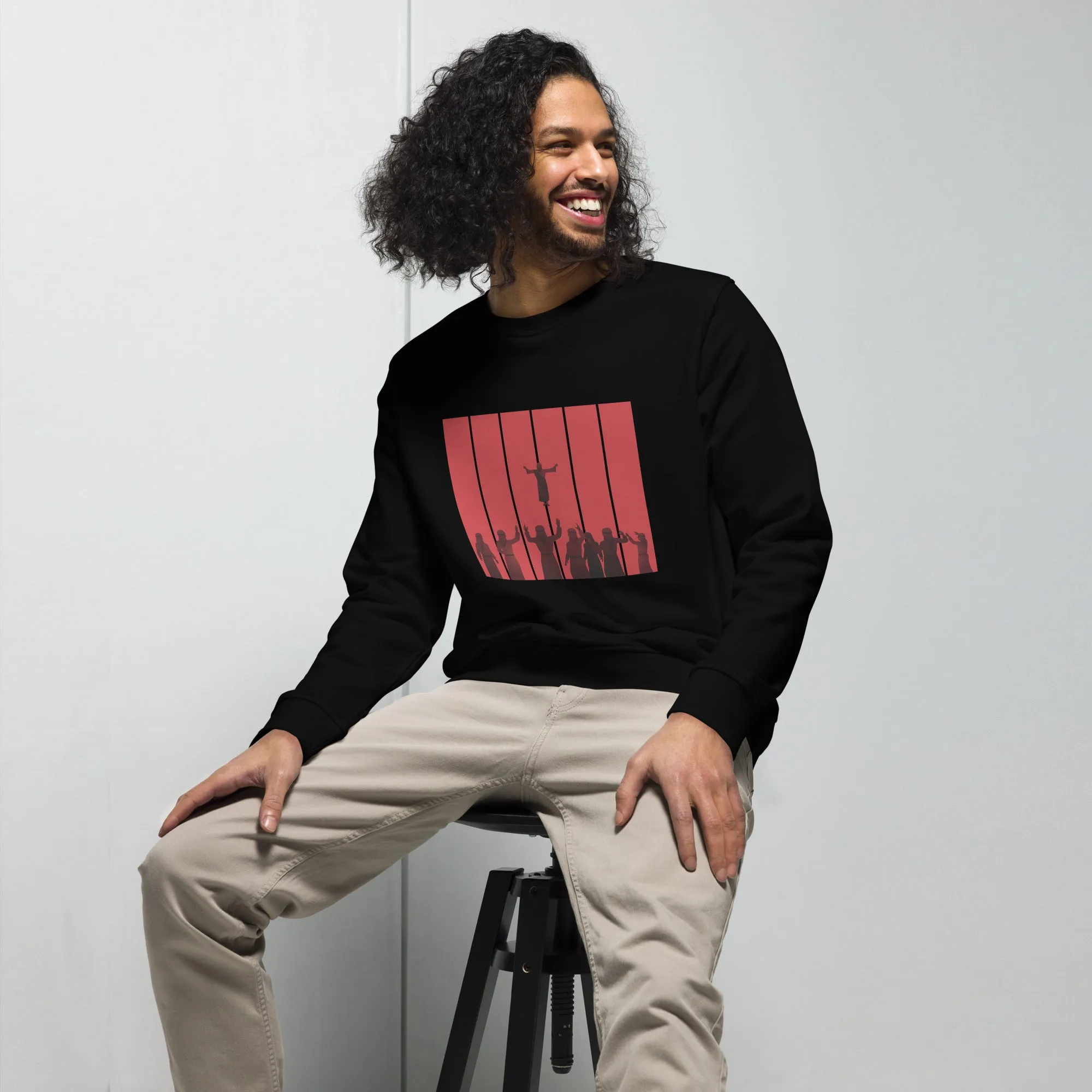 Sacrifice Graphics Men Organic Sweatshirt