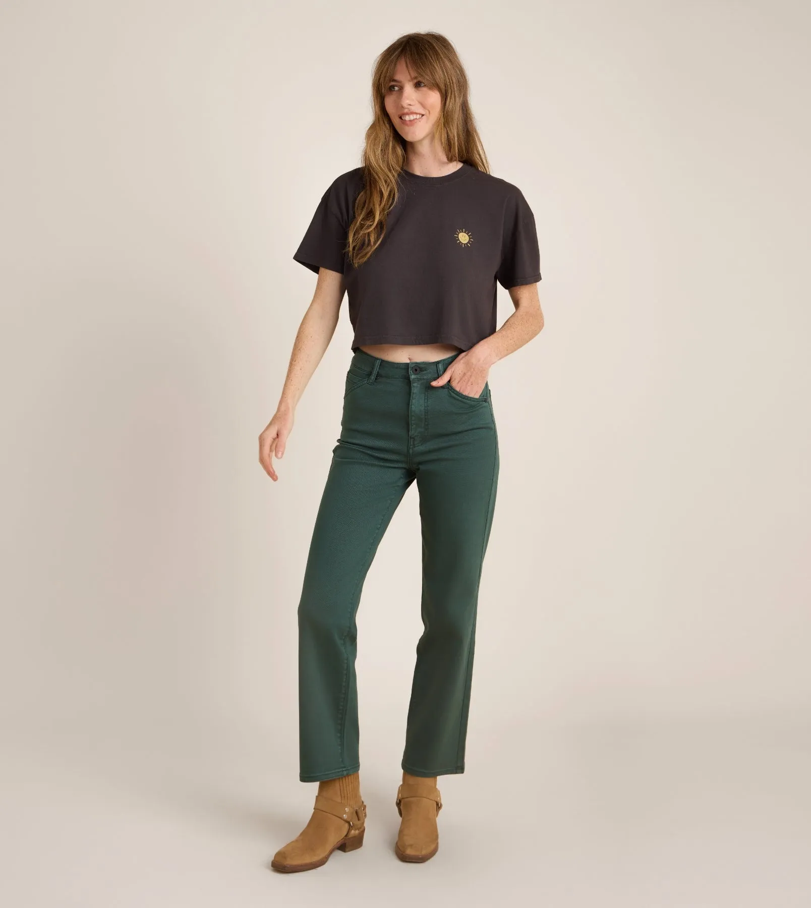 Seek Cropped Boxy Premium Tee