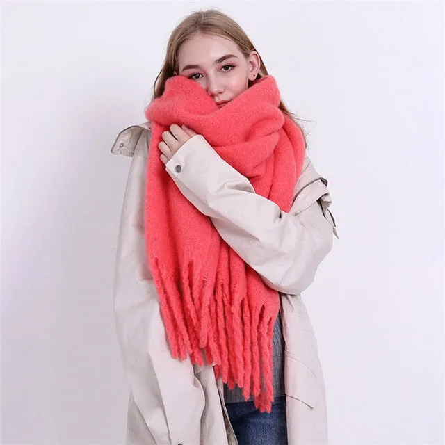 Soft and Chunky Winter Scarf