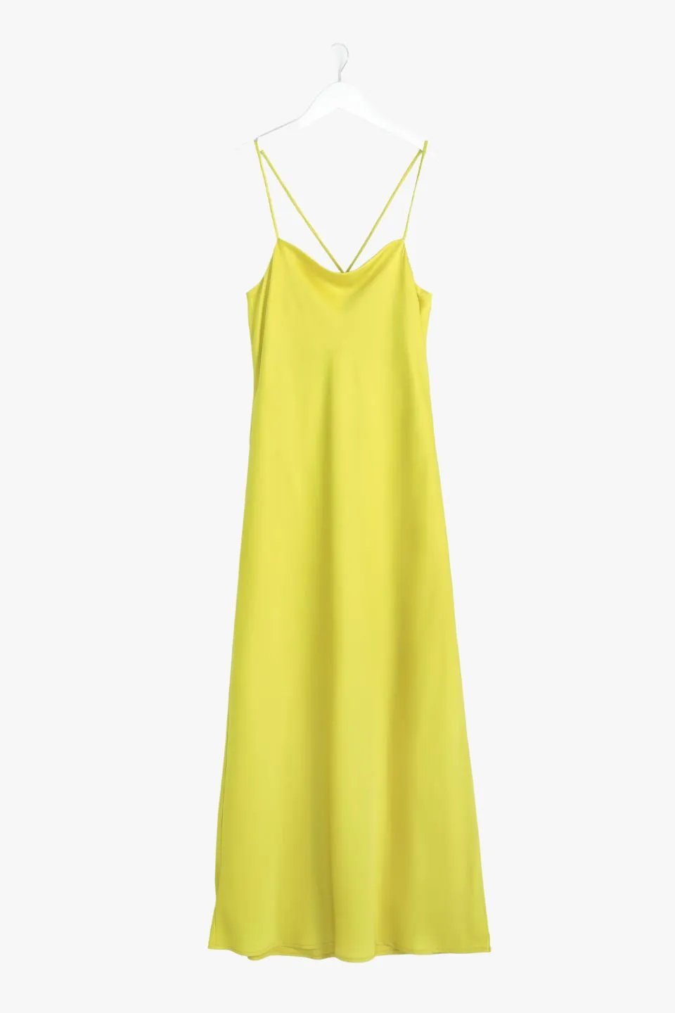 Sovereign Citron Strappy Maxi Dress