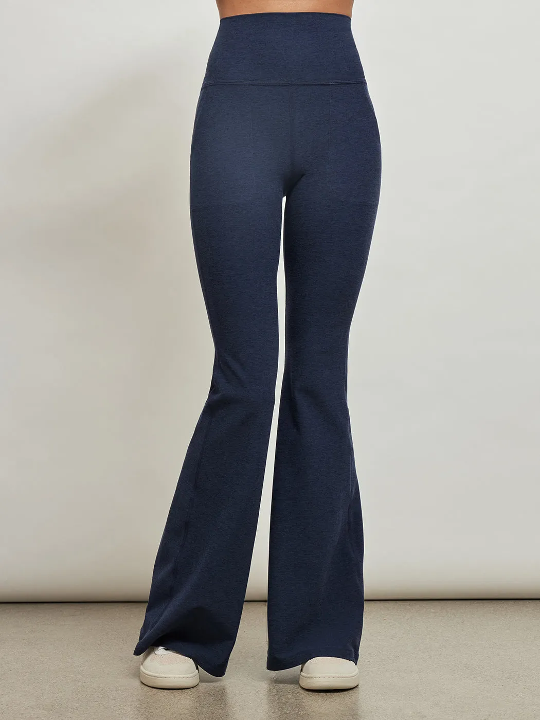 Spacedye All Day Flare High Waisted Pant - Nocturnal Navy